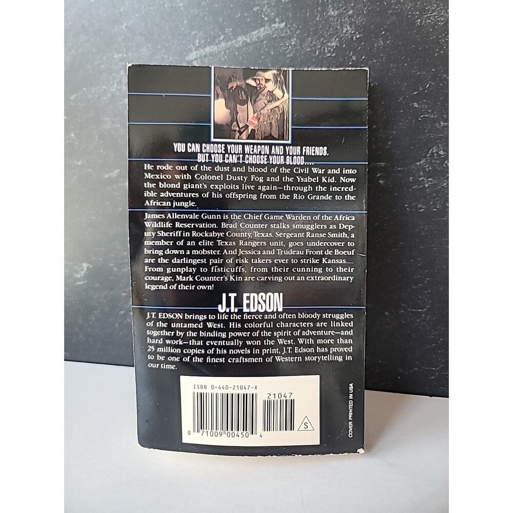 Mark Counter's Kin By J.T. Edson Paperback - Picture 9 of 10